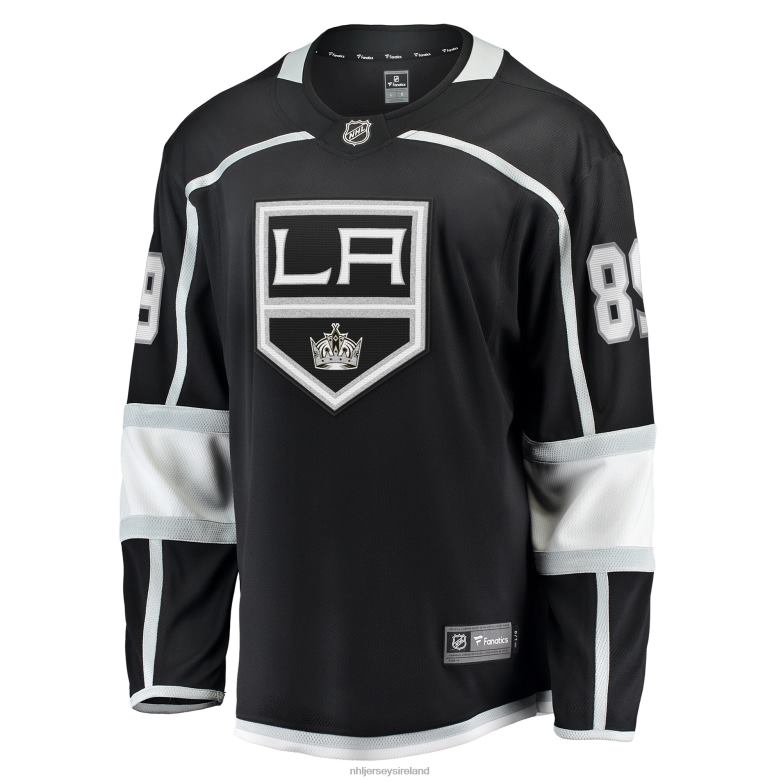NHL Men Los Angeles Kings Rasmus Kupari Fanatics Branded Black Home Breakaway Player Jersey D002V1973 Clothing
