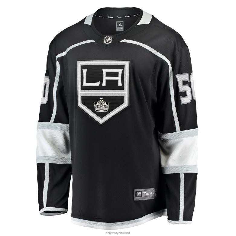 NHL Men Los Angeles Kings Sean Durzi Fanatics Branded Black Home Breakaway Player Jersey D002V1135 Clothing