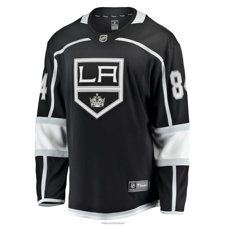 NHL Men Los Angeles Kings Vladislav Gavrikov Fanatics Branded Black Home Breakaway Jersey D002V494 Clothing