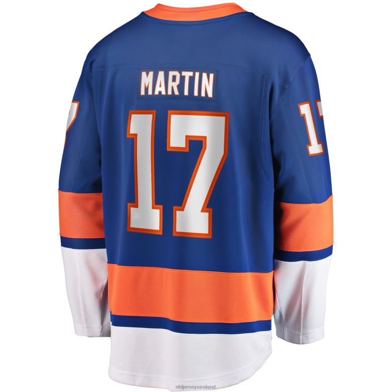 NHL Men Matt Martin New York Islanders Fanatics Branded Home Breakaway Player Jersey - Royal D002V813 Clothing