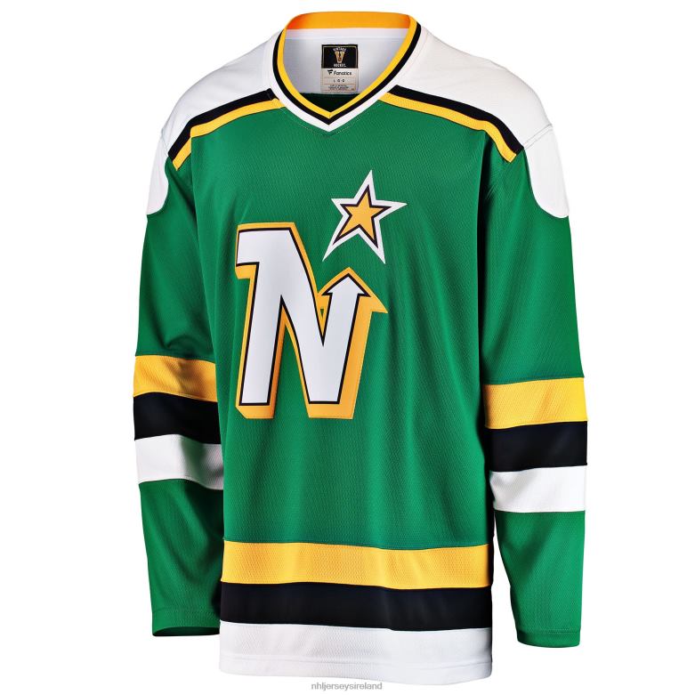 NHL Men Minnesota North Stars Fanatics Branded Green Premier Breakaway Heritage Blank Jersey D002V237 Clothing