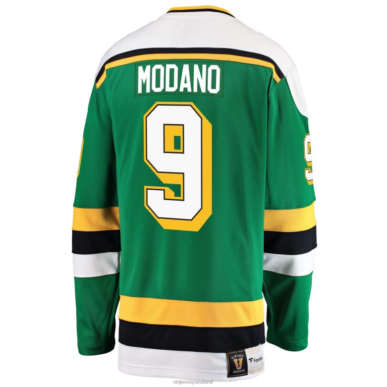 NHL Men Minnesota North Stars Mike Modano Fanatics Branded Green Premier Breakaway Retired Player Jersey D002V307 Clothing