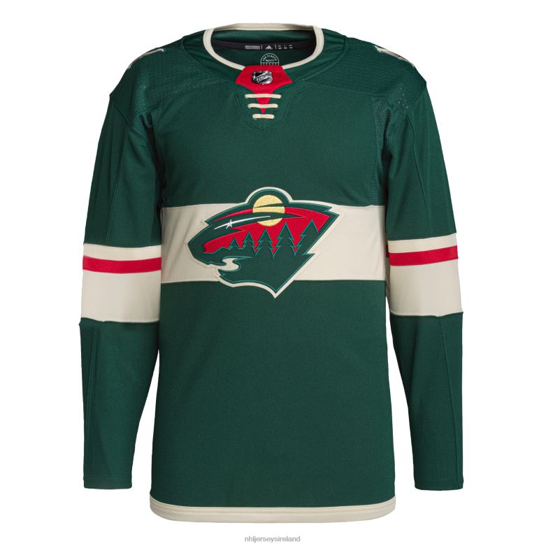 NHL Men Minnesota Wild Adidas Green Home Primegreen Authentic Pro Jersey D002V804 Clothing