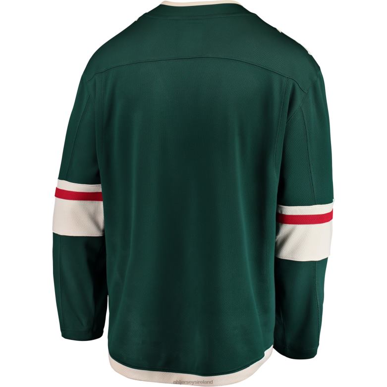 NHL Men Minnesota Wild Fanatics Branded Green Breakaway Home Jersey D002V365 Clothing