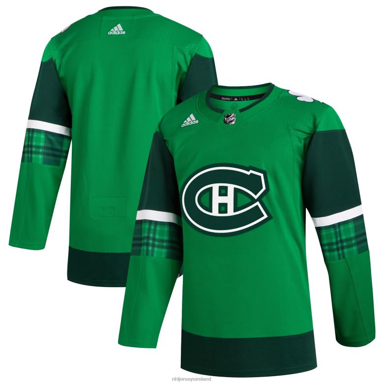 NHL Men Montreal Canadiens Adidas Kelly Green 2023 St PatrickS Day Primegreen Authentic Jersey D002V1267 Clothing