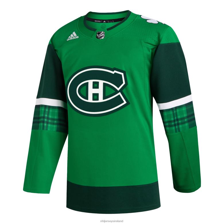 NHL Men Montreal Canadiens Adidas Kelly Green 2023 St Patrick\S Day Primegreen Authentic Jersey D002V1267 Clothing
