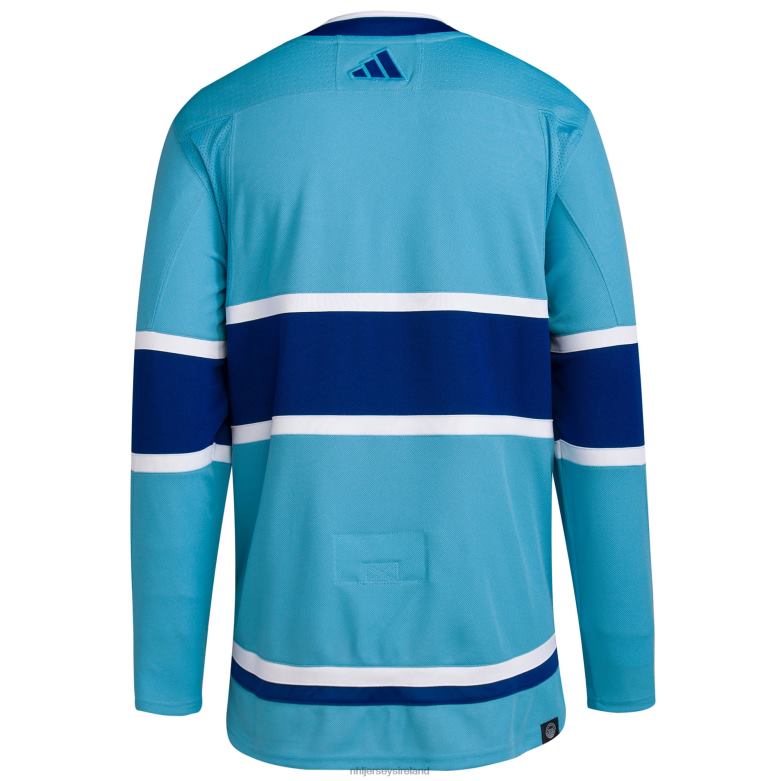 NHL Men Montreal Canadiens Adidas Light Blue Reverse Retro 20 Authentic Blank Jersey D002V509 Clothing