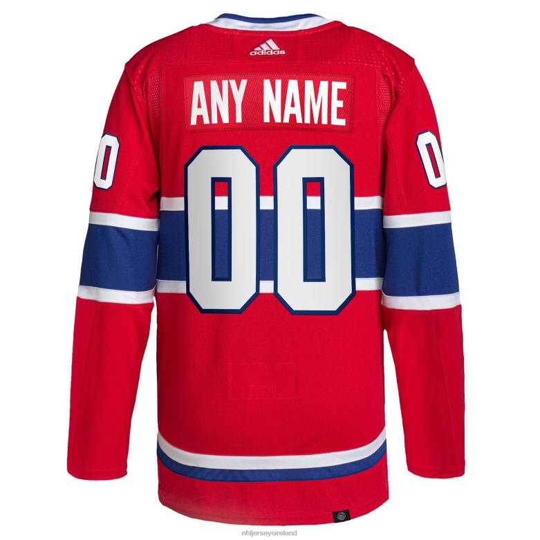 NHL Men Montreal Canadiens Adidas Red Home Primegreen Authentic Pro Custom Jersey D002V1951 Clothing