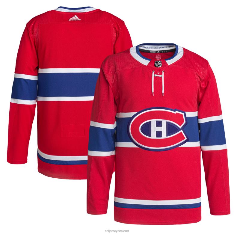 NHL Men Montreal Canadiens Adidas Red Home Primegreen Authentic Pro Jersey D002V2289 Clothing