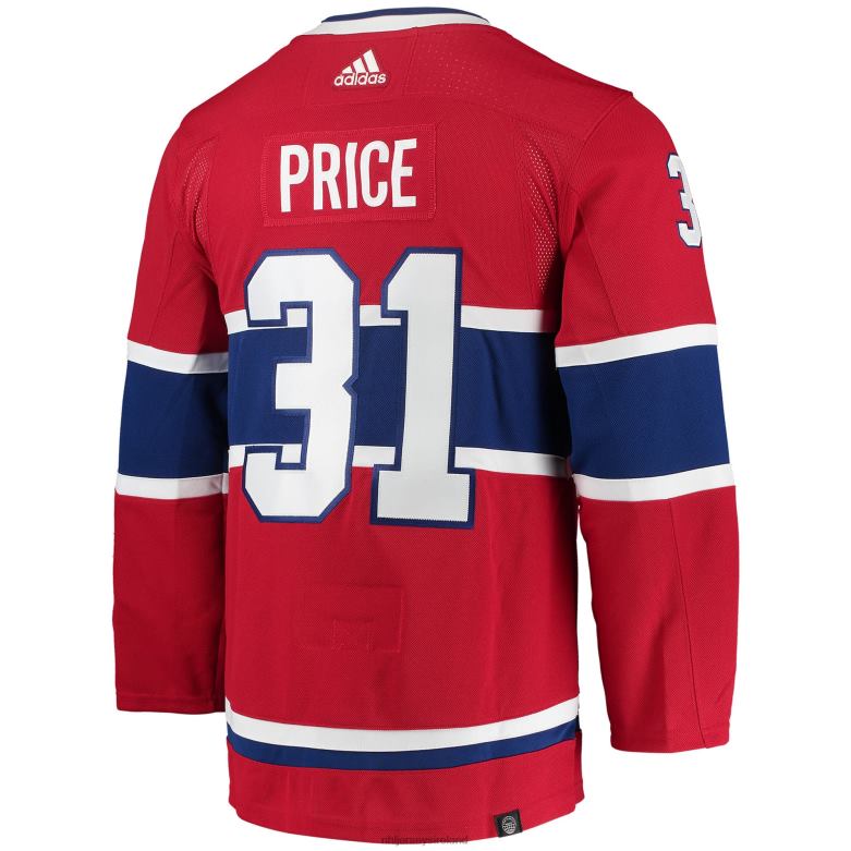 NHL Men Montreal Canadiens Carey Price Adidas Red Home Primegreen Authentic Pro Player Jersey D002V468 Clothing