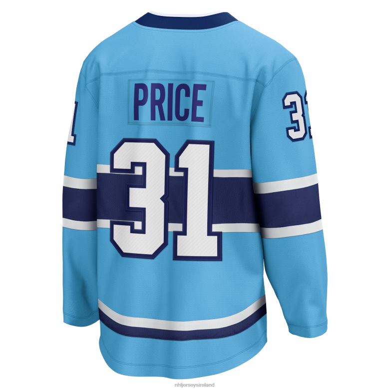 NHL Men Montreal Canadiens Carey Price Fanatics Branded Light Blue Special Edition 20 Breakaway Player Jersey D002V560 Clothing