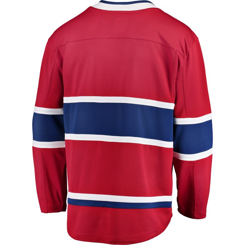 NHL Men Montreal Canadiens Fanatics Branded Red Breakaway Home Jersey D002V643 Clothing