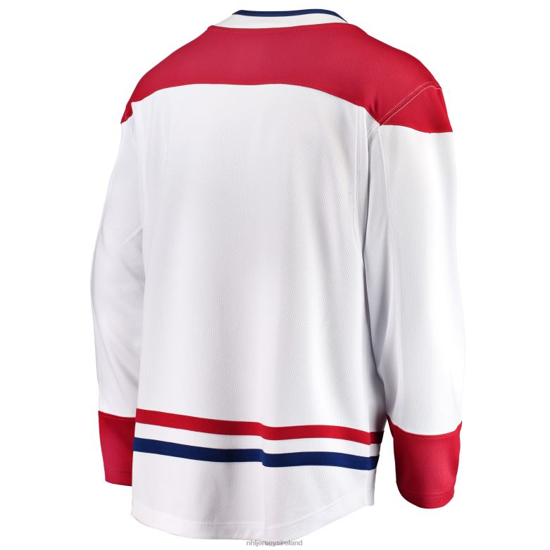 NHL Men Montreal Canadiens Fanatics Branded White Breakaway Away Jersey D002V825 Clothing