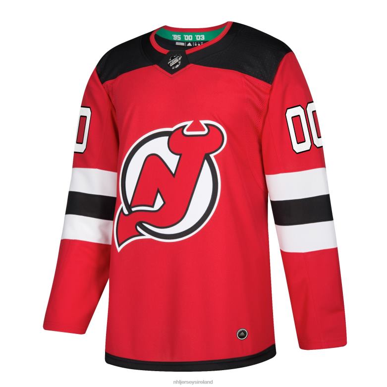 NHL Men New Jersey Devils Adidas Red Authentic Custom Jersey D002V294 Clothing