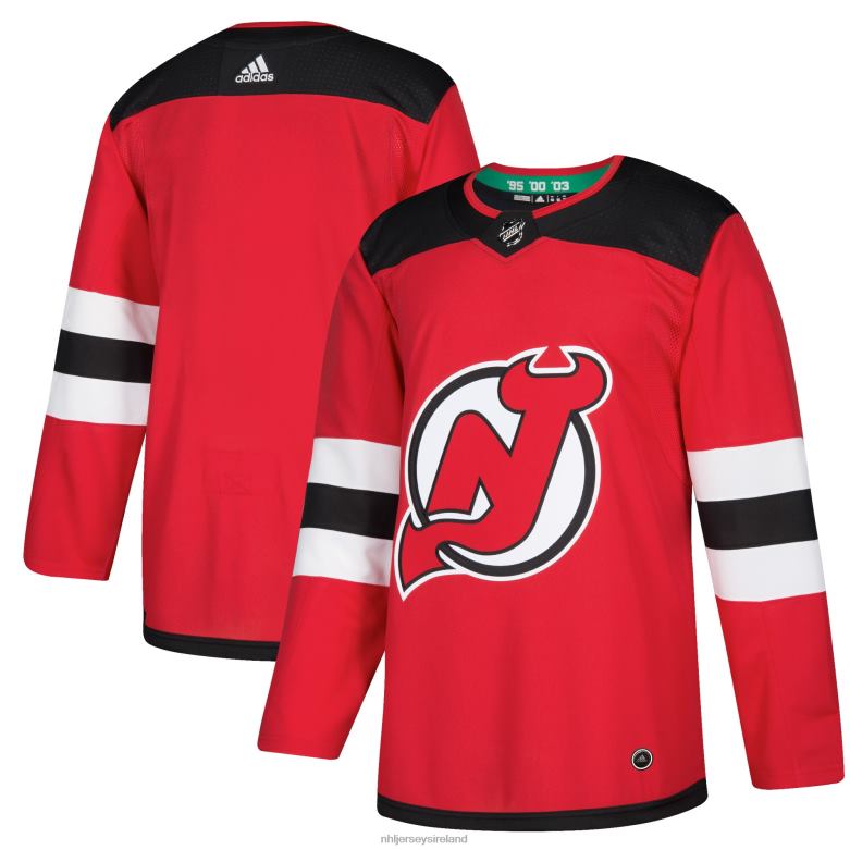 NHL Men New Jersey Devils Adidas Red Home Authentic Blank Jersey D002V1061 Clothing