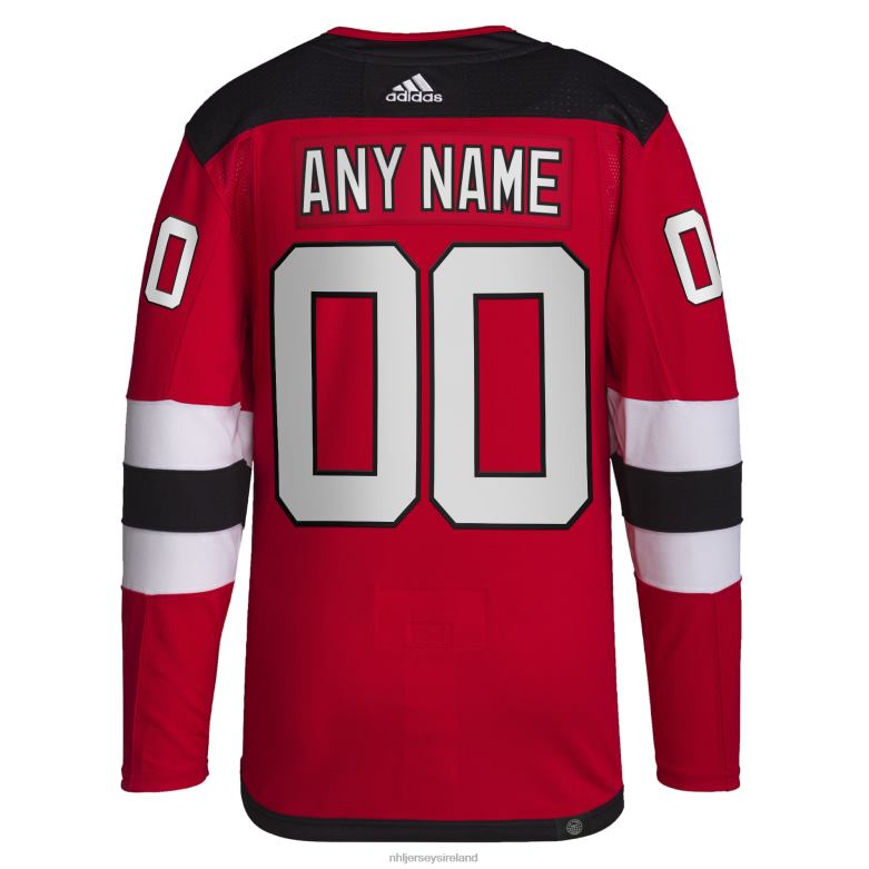 NHL Men New Jersey Devils Adidas Red Home Primegreen Authentic Pro Custom Jersey D002V2334 Clothing