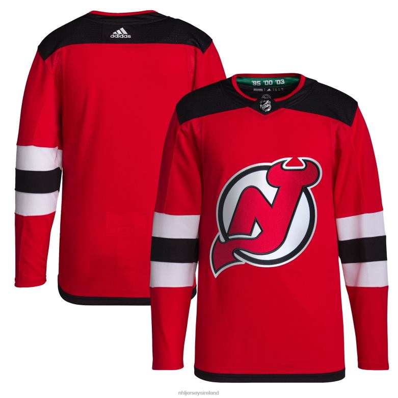 NHL Men New Jersey Devils Adidas Red Home Primegreen Authentic Pro Jersey D002V1141 Clothing