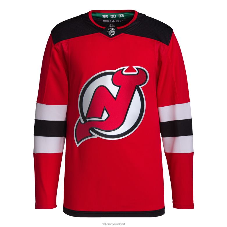 NHL Men New Jersey Devils Adidas Red Home Primegreen Authentic Pro Jersey D002V1141 Clothing