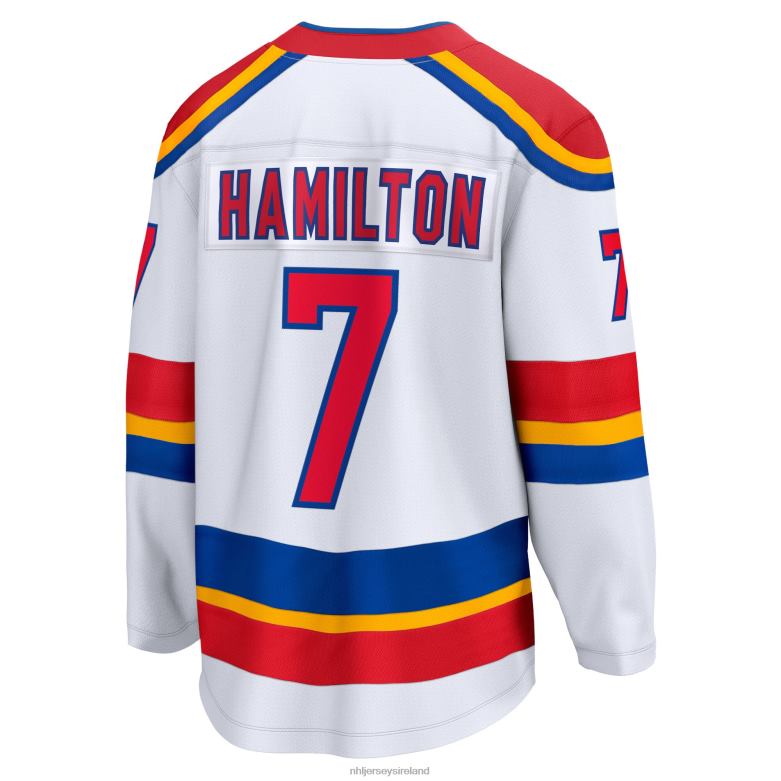 NHL Men New Jersey Devils Dougie Hamilton Fanatics Branded White Special Edition 20 Breakaway Player Jersey D002V1316 Clothing