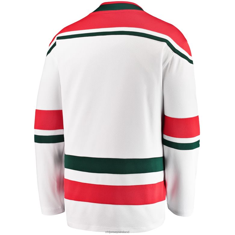 NHL Men New Jersey Devils Fanatics Branded White 2022/23 Heritage Premier Breakaway Jersey D002V215 Clothing