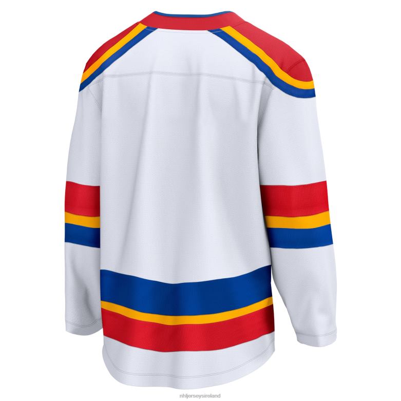 NHL Men New Jersey Devils Fanatics Branded White Special Edition 20 Breakaway Blank Jersey D002V766 Clothing