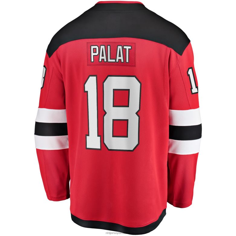 NHL Men New Jersey Devils Ondrej Palat Fanatics Branded Red Home Breakaway Player Jersey D002V1838 Clothing