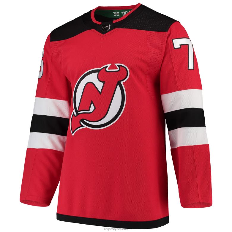 NHL Men New Jersey Devils PK Subban Adidas Red Home Authentic Player Jersey D002V2065 Clothing