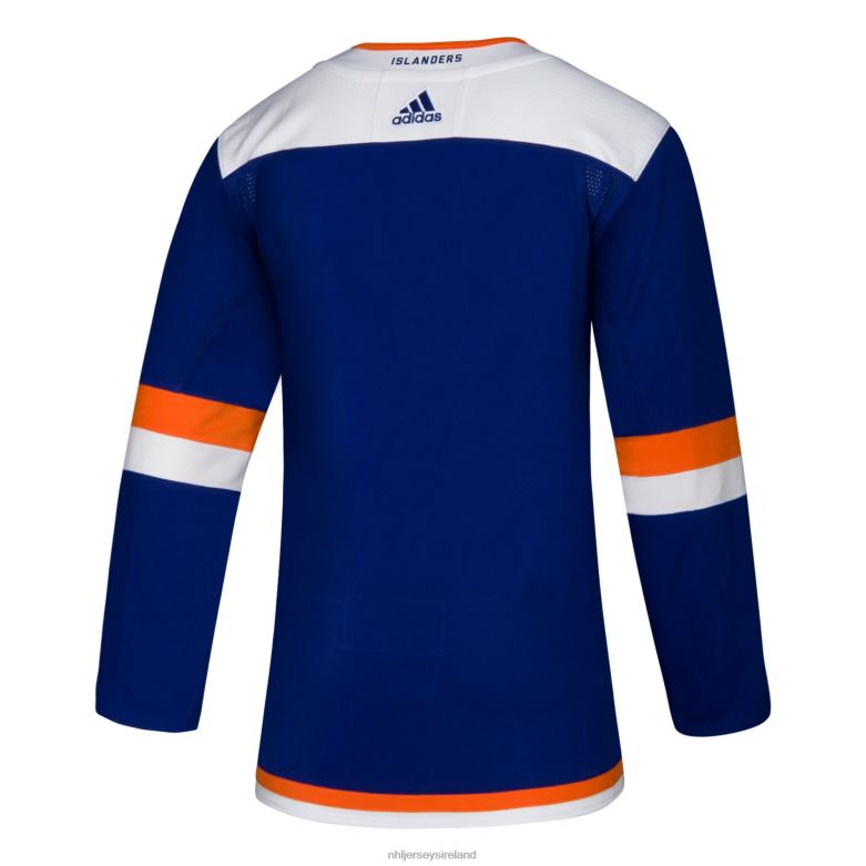NHL Men New York Islanders Adidas Blue Alternate Authentic Blank Jersey D002V1330 Clothing