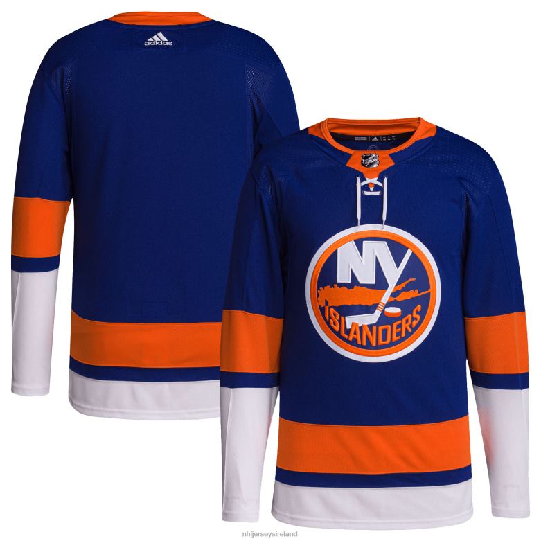 NHL Men New York Islanders Adidas Royal Home Primegreen Authentic Pro Blank Jersey D002V1326 Clothing