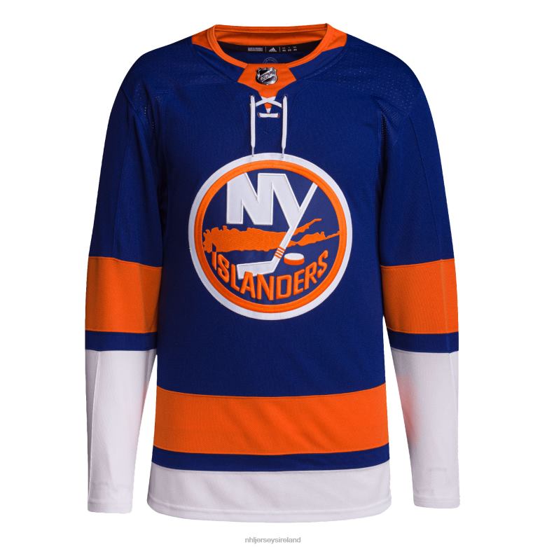 NHL Men New York Islanders Adidas Royal Home Primegreen Authentic Pro Blank Jersey D002V1326 Clothing