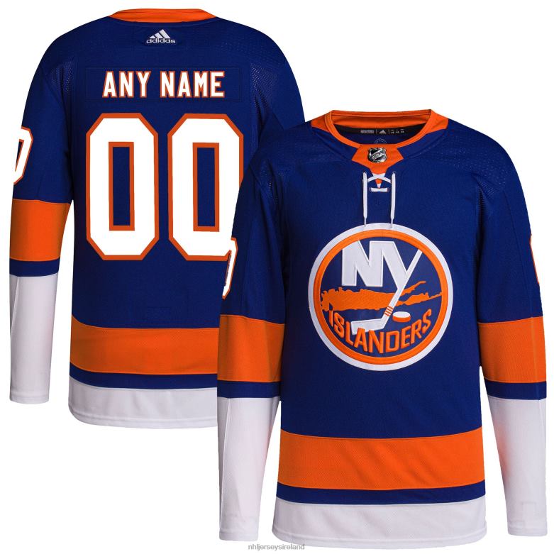 NHL Men New York Islanders Adidas Royal Home Primegreen Authentic Pro Custom Jersey D002V383 Clothing