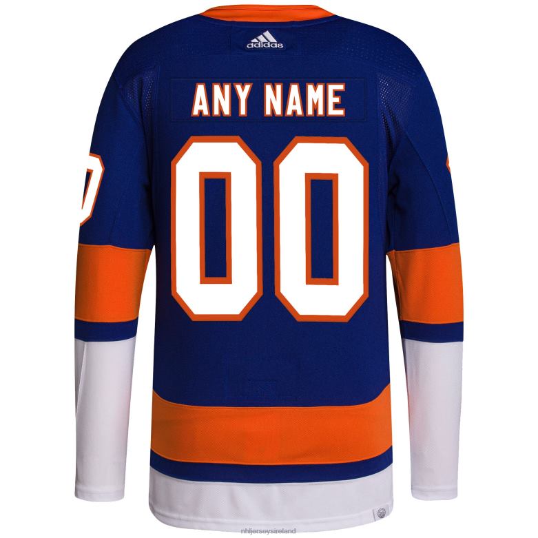 NHL Men New York Islanders Adidas Royal Home Primegreen Authentic Pro Custom Jersey D002V383 Clothing