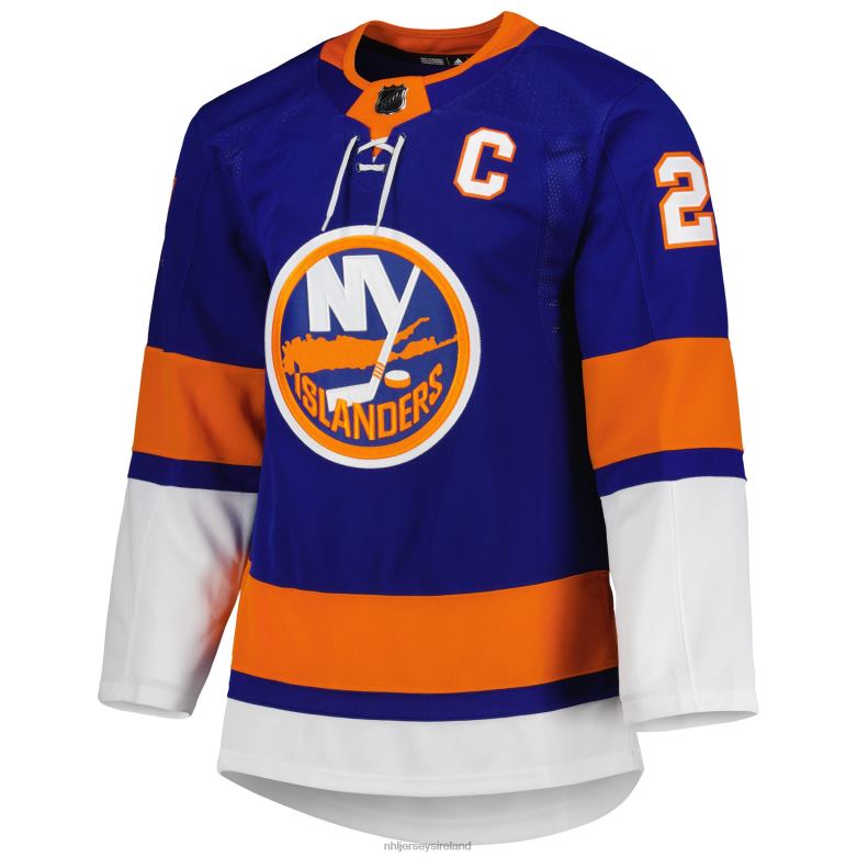 NHL Men New York Islanders Anders Lee Adidas Royal Captain Patch Primegreen Authentic Pro Home Player Jersey D002V935 Clothing