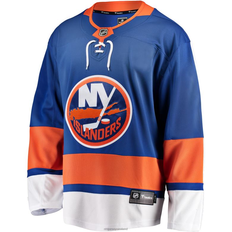 NHL Men New York Islanders Fanatics Branded Blue Breakaway Home Jersey D002V402 Clothing