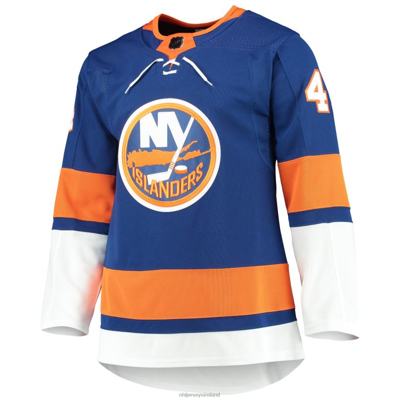 NHL Men New York Islanders Jean-Gabriel Pageau Adidas Royal Home Primegreen Authentic Pro Player Jersey D002V1534 Clothing