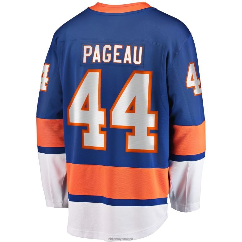 NHL Men New York Islanders Jean-Gabriel Pageau Fanatics Branded Royal Home Premier Breakaway Player Jersey D002V467 Clothing
