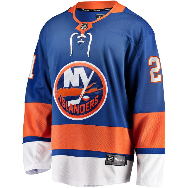 NHL Men New York Islanders Kyle Palmieri Fanatics Branded Royal 2017/18 Home Breakaway Replica Jersey D002V1716 Clothing