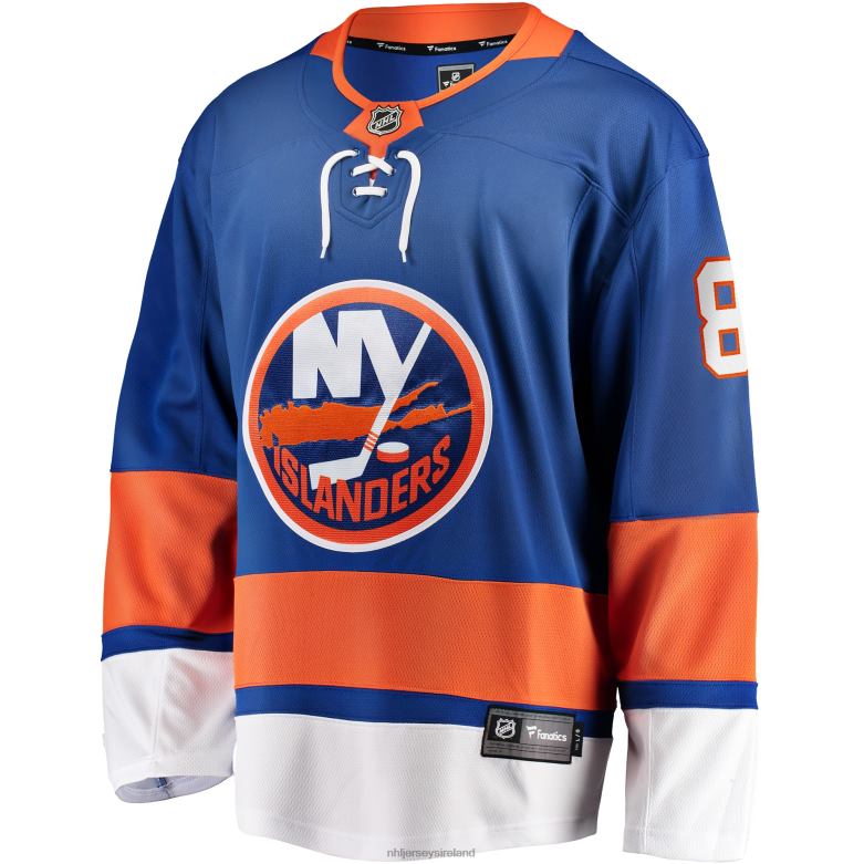 NHL Men New York Islanders Noah Dobson Fanatics Branded Royal Replica Player Jersey D002V1409 Clothing