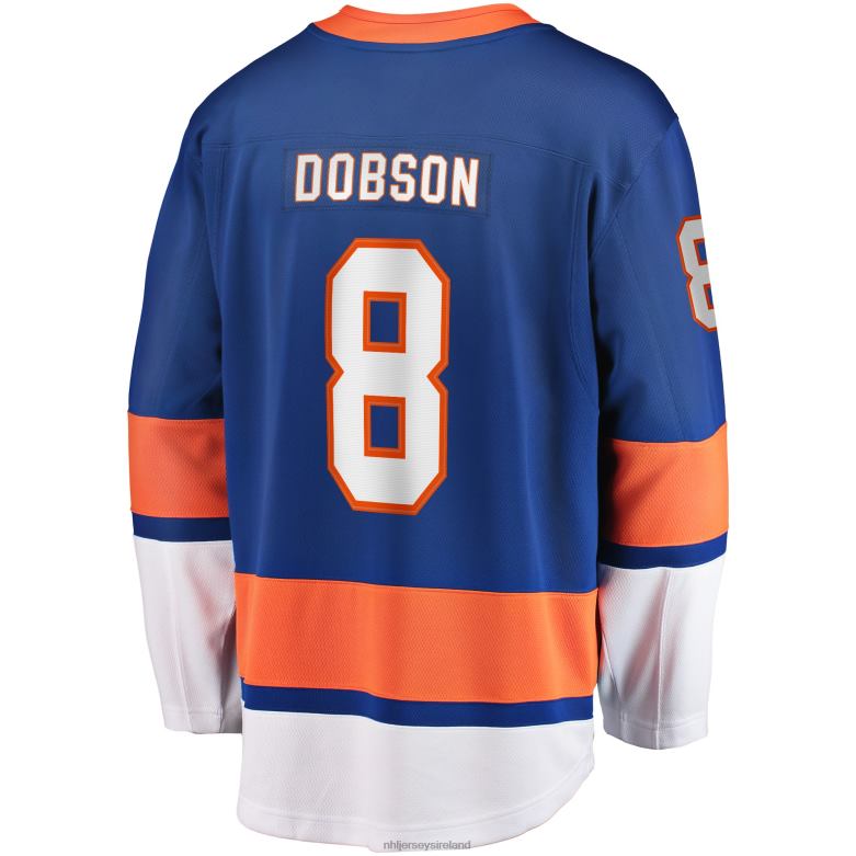 NHL Men New York Islanders Noah Dobson Fanatics Branded Royal Replica Player Jersey D002V1409 Clothing