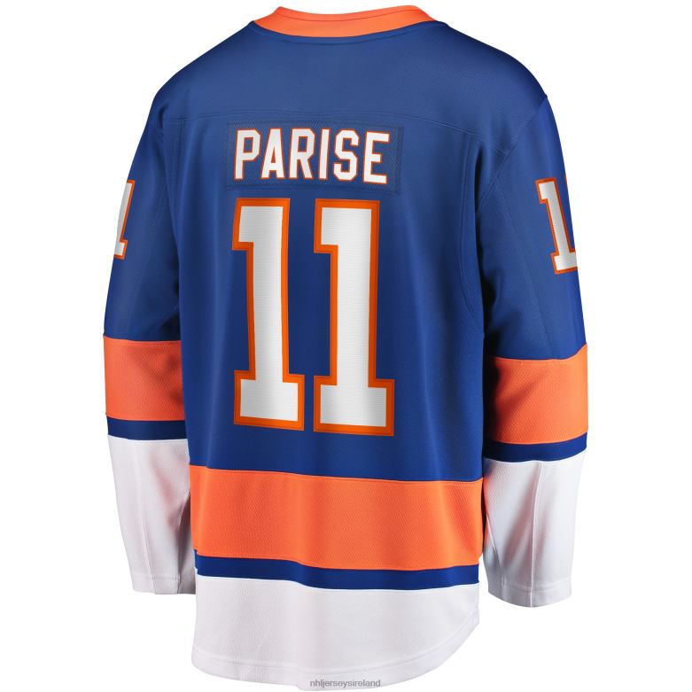 NHL Men New York Islanders Zach Parise Fanatics Branded Royal Home Breakaway Player Jersey D002V1442 Clothing