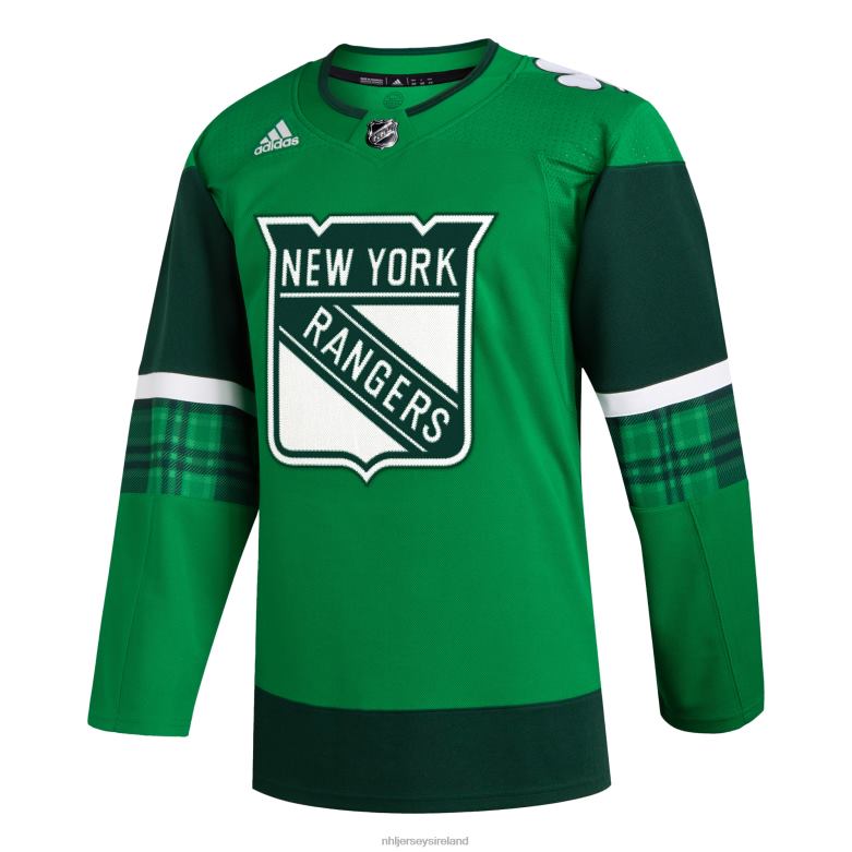 NHL Men New York Rangers Adidas Kelly Green 2023 St Patrick\S Day Primegreen Authentic Jersey D002V793 Clothing