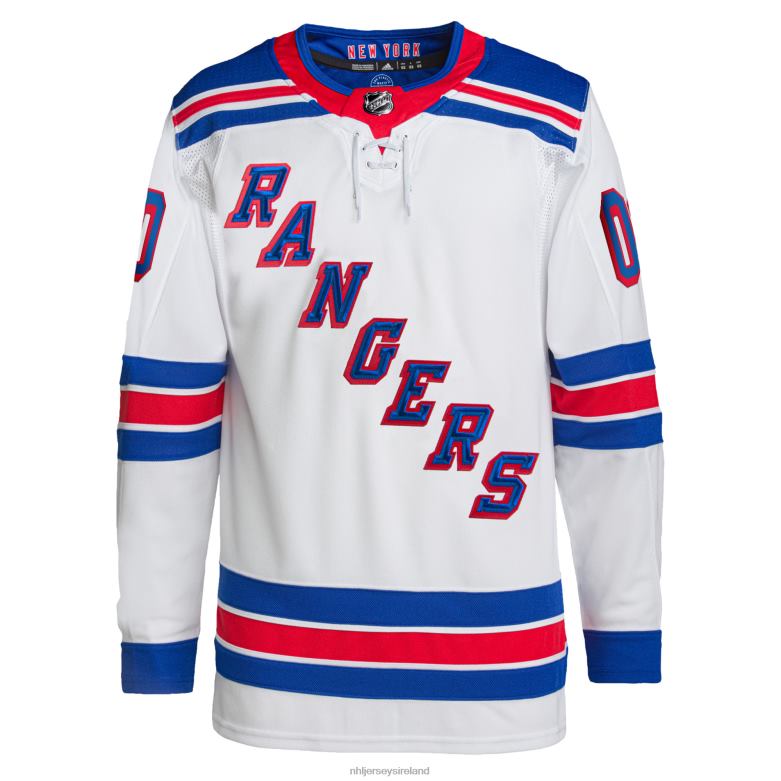 NHL Men New York Rangers Adidas White Away Primegreen Authentic Pro Custom Jersey D002V61 Clothing