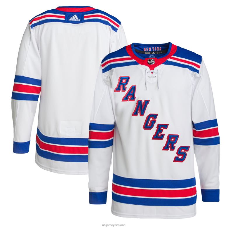 NHL Men New York Rangers Adidas White Away Primegreen Authentic Pro Jersey D002V742 Clothing