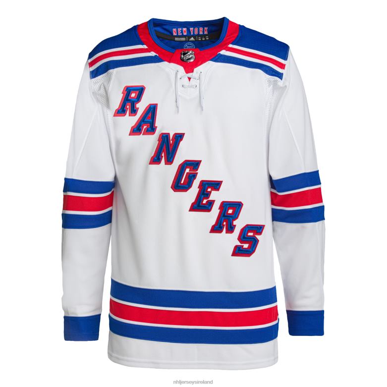 NHL Men New York Rangers Adidas White Away Primegreen Authentic Pro Jersey D002V742 Clothing