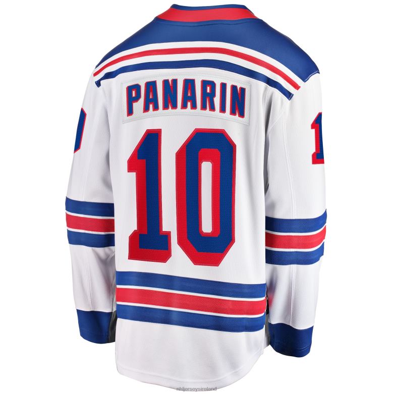 NHL Men New York Rangers Artemi Panarin Fanatics Branded White Away Premier Breakaway Player Jersey D002V11 Clothing