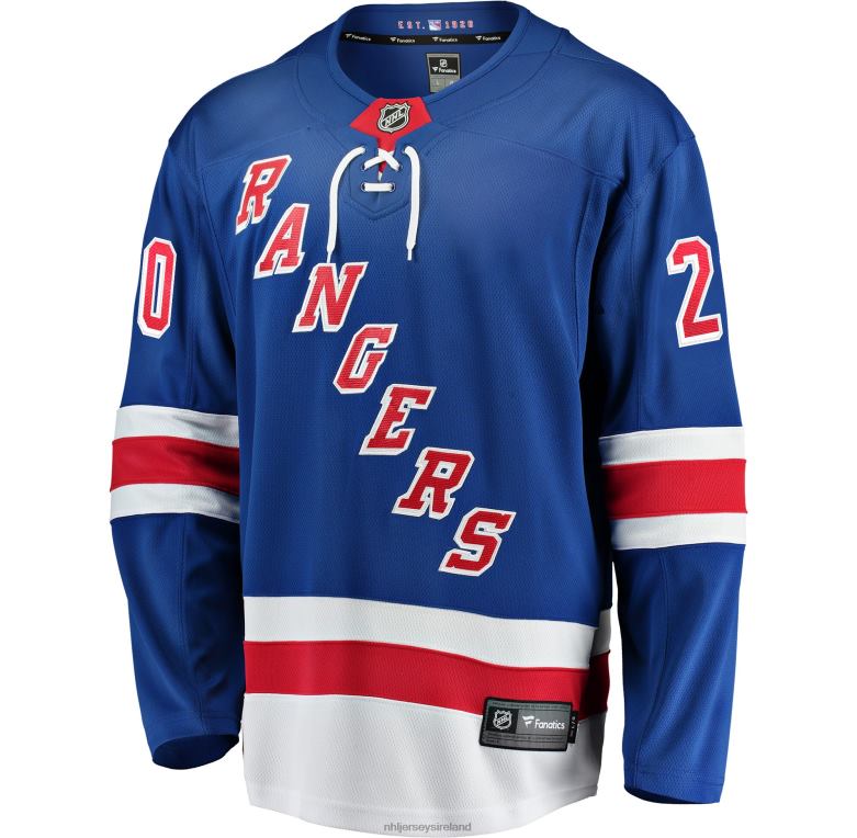 NHL Men New York Rangers Chris Kreider Fanatics Branded Blue Home Breakaway Player Jersey D002V278 Clothing
