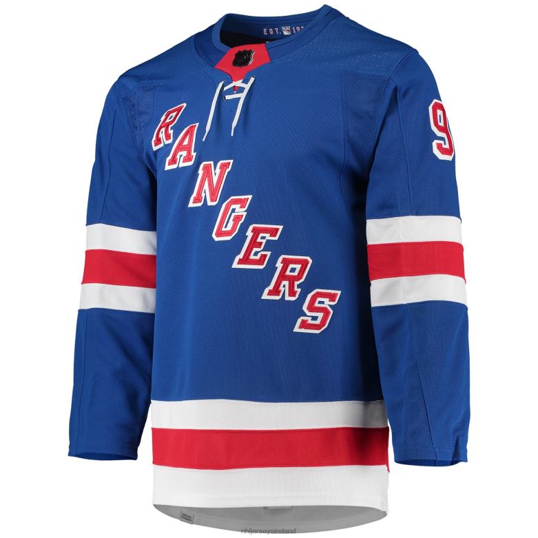 NHL Men New York Rangers Mika Zibanejad Adidas Blue Home Primegreen Authentic Pro Player Jersey D002V64 Clothing