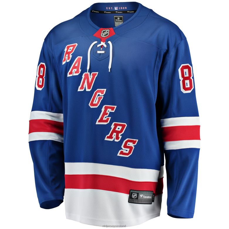 NHL Men New York Rangers Patrick Kane Fanatics Branded Blue Home Breakaway Jersey D002V12 Clothing