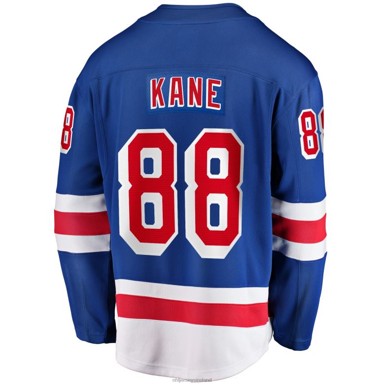 NHL Men New York Rangers Patrick Kane Fanatics Branded Blue Home Breakaway Jersey D002V12 Clothing
