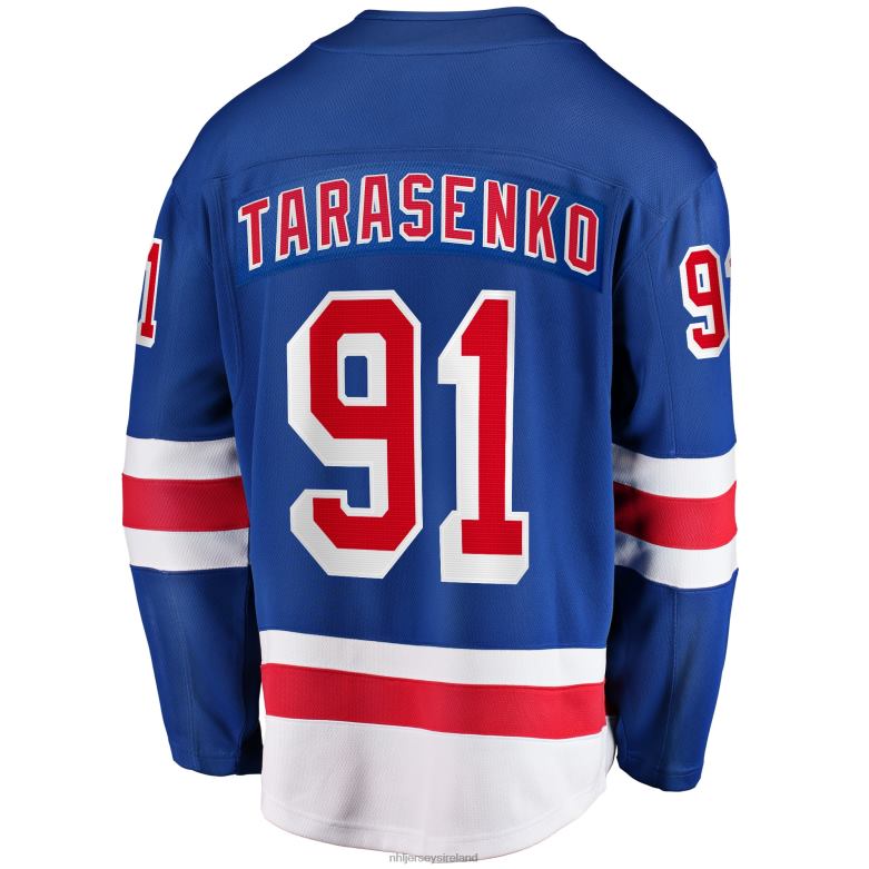 NHL Men New York Rangers Vladimir Tarasenko Fanatics Branded Royal Premier Breakaway Player Jersey D002V190 Clothing